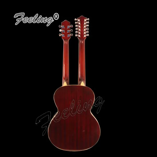 Feeling Harp Guitar Double Neck Guitar Double-2 photo-3