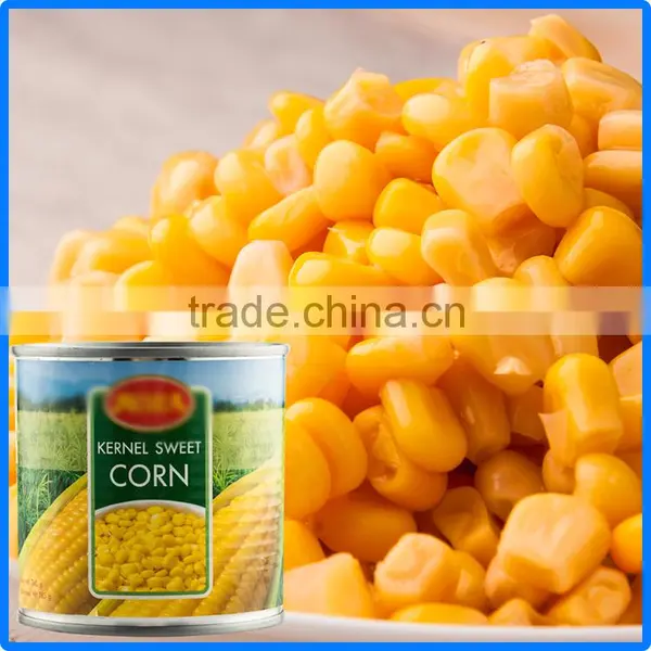 Natural Canned Sweet Corn,canned Corn