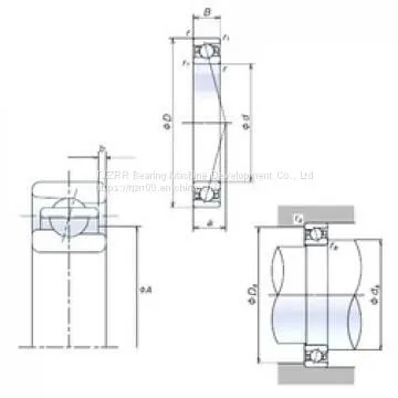 NSK 40BER19H Angular Contact Ball Bearings photo-2