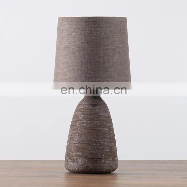 European Ceramic Meterial Bedside Table Lamp and Antique Style LED Lights photo-2