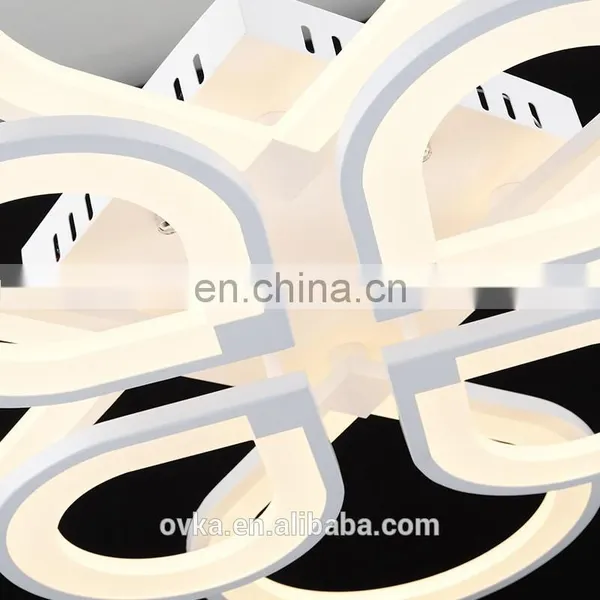 LED Ceiling Living Room Lamp Bedroom Lamp Creative Personality Atmospheric Square Lamps Modern Pendant Light photo-6