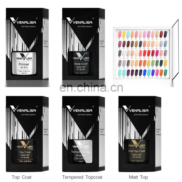 VENALISA VIP2 New Arrival 60pcs Gel Polish Gift Set UV Gel Kit New Packaging photo-6