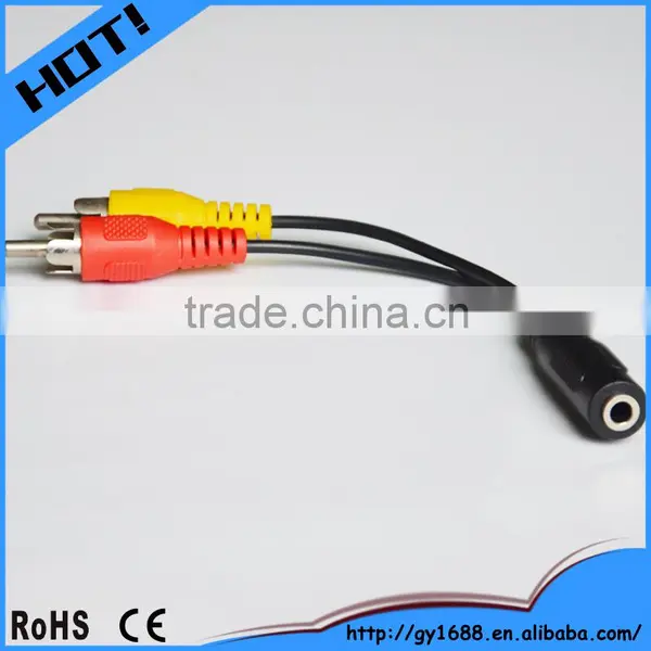 Multimedia Application 3.5mm Female to RCAx2 Male Cable photo-3