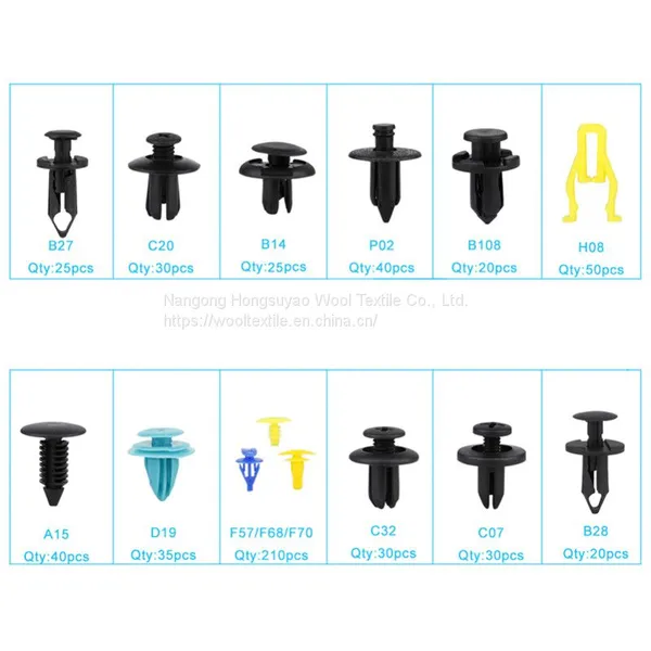HE138 555PCS Expansion Screw Buckle Car Body Fastener Screw Kit Set Tool photo-2