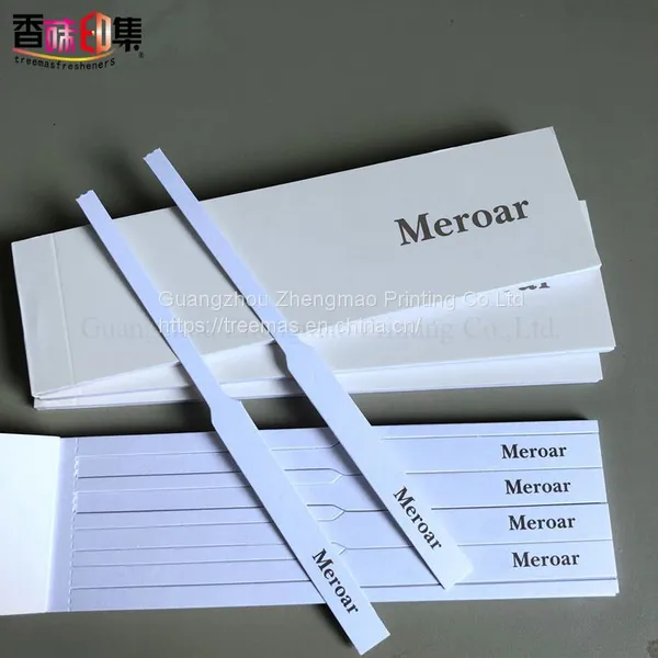 Custom Logo Size Shape Perfume Test Strips Fragrance Blotter photo-3