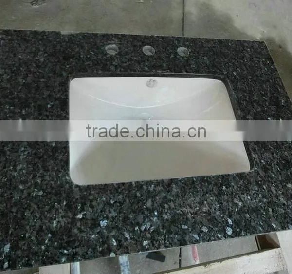 Product Easy to Sell One Piece Sink Granite Vanity Top Made in China photo-2