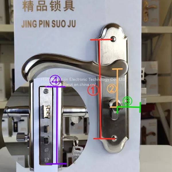 Stainless Steel Universal Interior Door Lock