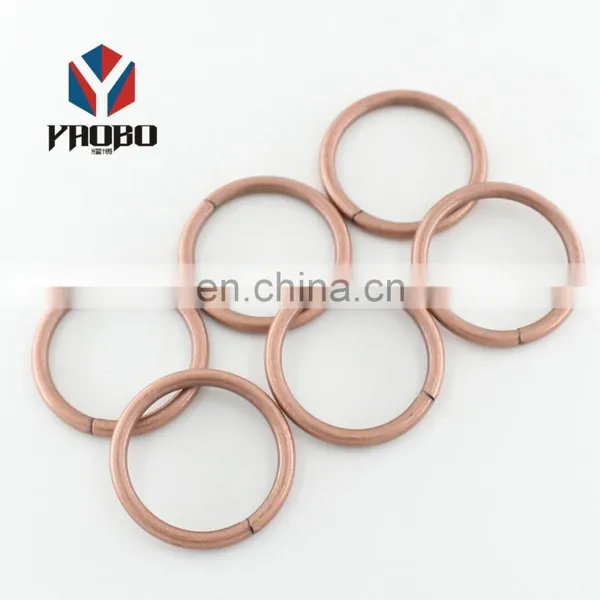 Fashion High Quality Metal Black Round O Ring photo-5