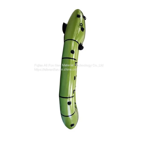 Super Light Inflatable Boat Packraft Fishing With Inflatable Floor photo-2