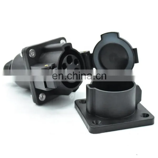 Wholesale EVSE 16A 32A SAE J1772 Type 1 Ev Charger Inlet Socket Ac Ev Charging Socket For USA Electric Car photo-2