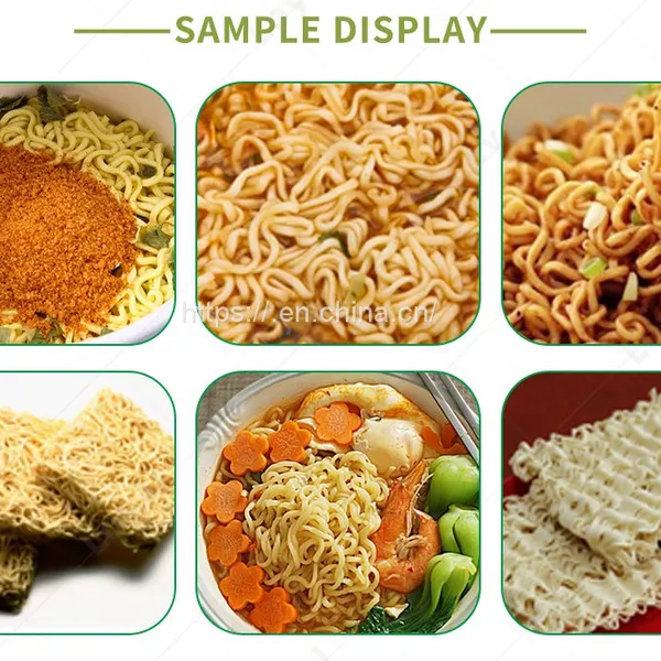 Automatic Instant Noodle Production Line for Mini Fried Instant Noodle Machine photo-2