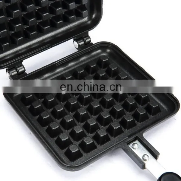 Commercial Classic Machine Iron Pan 2 Slice Shapes Waffle Maker photo-5