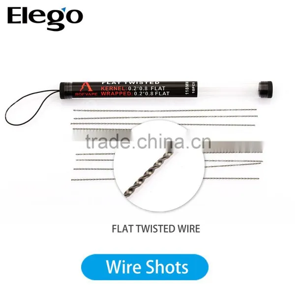 Fast Shipping E Cig Accessories Rofvape Wire Shots for RDA/RBA/RTA Clapton Wire Wholesale photo-5