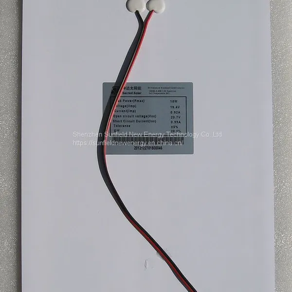 Custom Made 20W 19.8V Flexible Solar Panels High Efficiency SunPower Cells photo-4