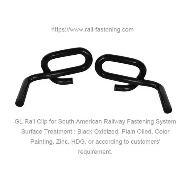 Gl Rail Clip For South American Railroad Fast photo-3