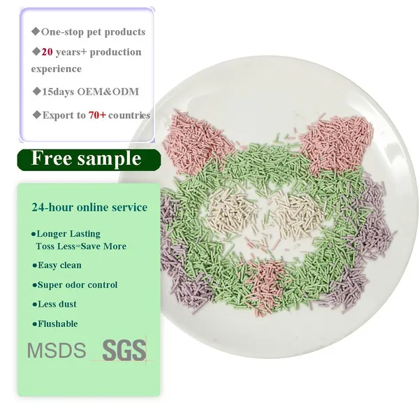 Odor Control Tofu Cat Litter--green Tea Scent