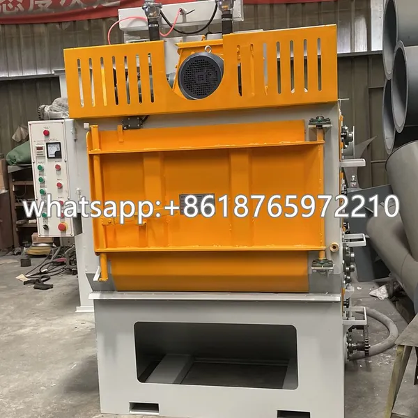 Crawler Belt Shot Blasting Machine for Nuts and Bolts photo-4