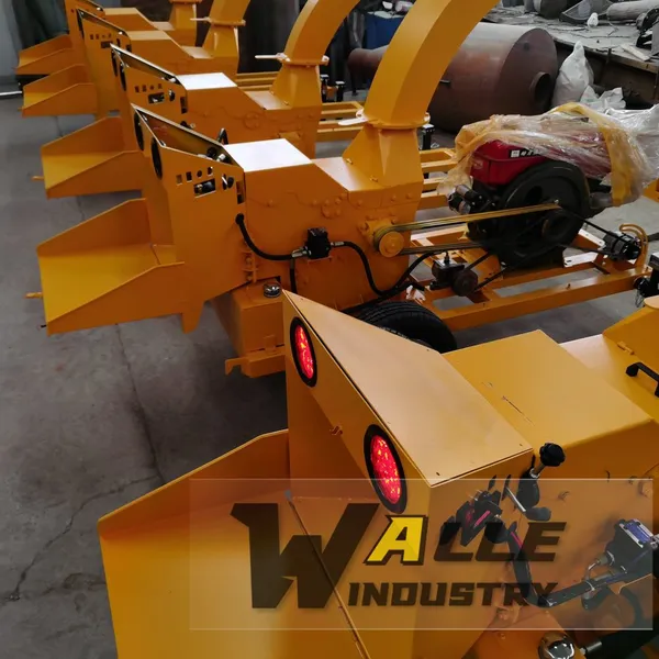 High Production Automatic Energy Saving Mobile Electric Agricultural Branch Pallet Chipping Diesel Tree Wood Chipper Machines