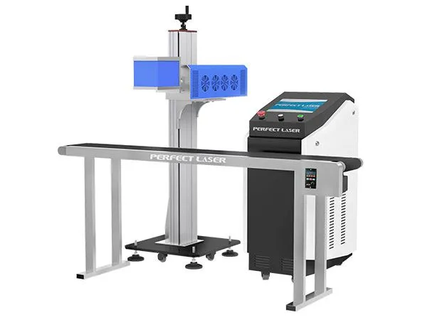 Nonmetallic Materials Online Flying CO2 Laser Marking Engraving Machine photo-3