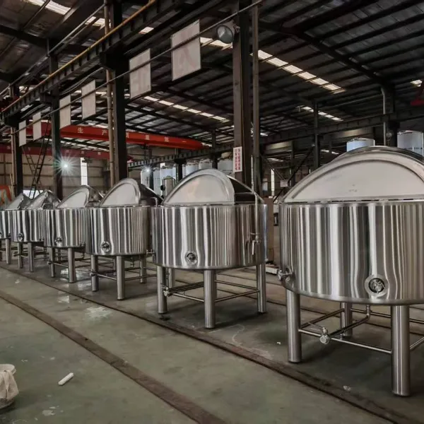 10,000L Capacity Fermentation Tank With Pressure Gauge and Safety Valve