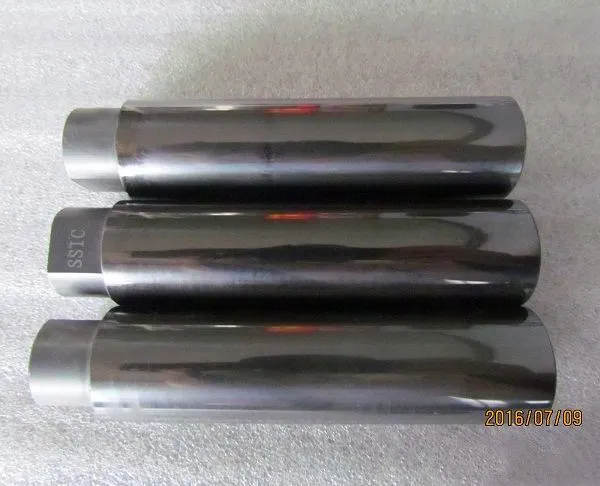 Advanced Fine Ceramic Sintered Silicon Carbide Ceramic SSIC Chemical Pump Shaft Sleeve Manufacturer