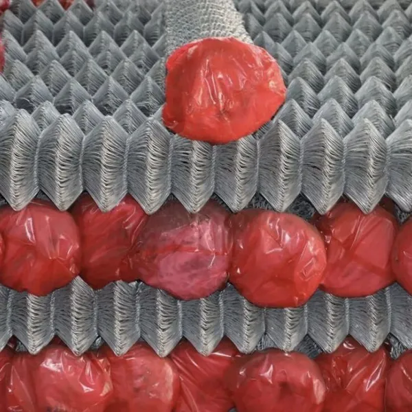 Chain Link Fence with Tension Wire and Rail for Enhanced Stability