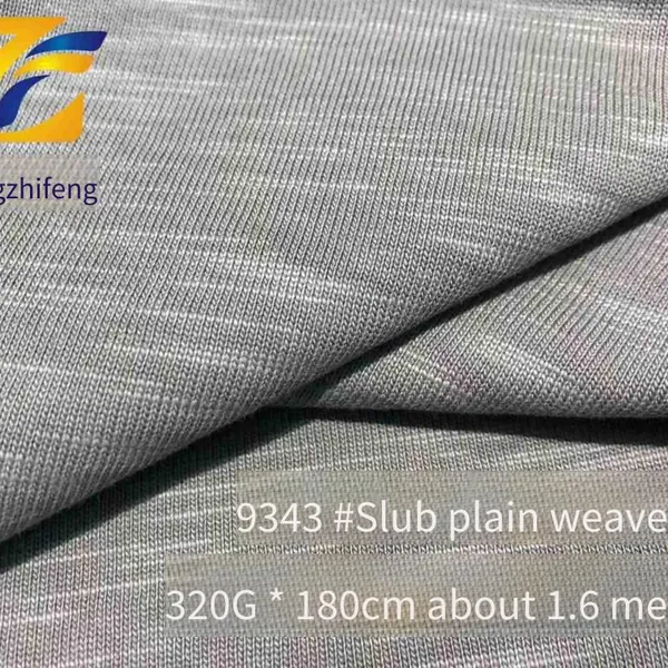 Guangzhifeng 9343# Cotton Plain Weave Fabric With 320g Bamboo-like Texture, Special Bamboo-like Pattern, All-cotton Material, Skin-friendly, Breathable, Soft and Comfortable photo-2