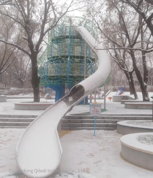 Customized Stainless Steel Slides for Parks, Suitable for Leisure Parent-child Amusement Parks, Professional Production