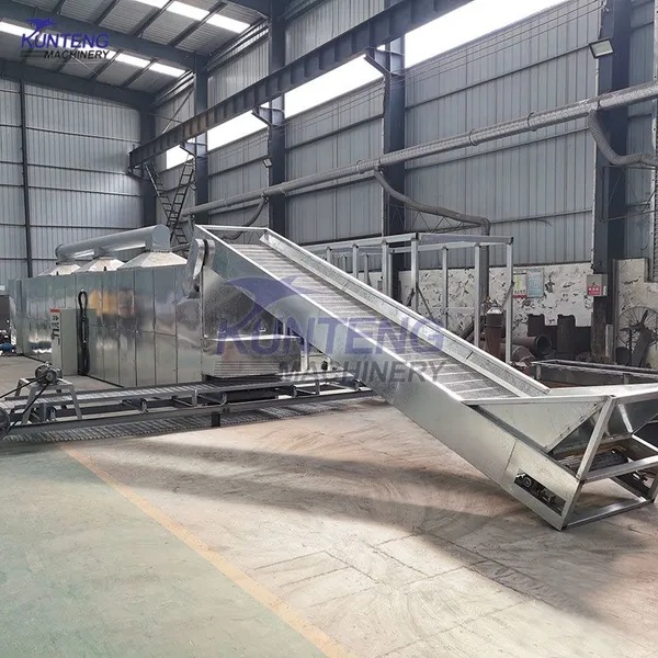 Industrial Rose Tea Banana Slices Day Lily Dried Tangerine Peel Ginseng Mesh Belt Dryer EPC photo-3
