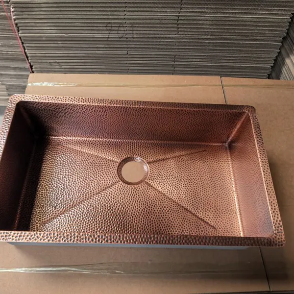 Kitchen Sink, Supplying Pure Handmade Kitchen Copper Sinks and Bathroom Basins photo-5
