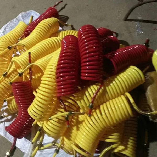 Pa12 Nylon Spiral Brake Pipe, Pneumatic Brake Pipe for Trailers