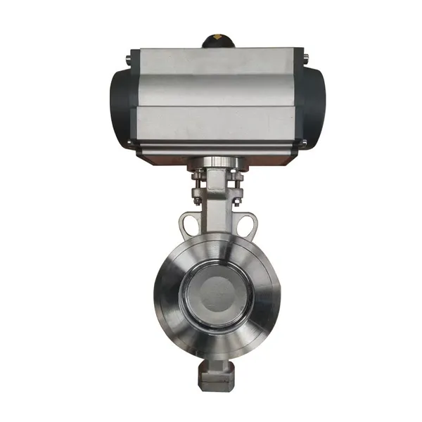Food Grade Pneumatic Butterfly Valve photo-3