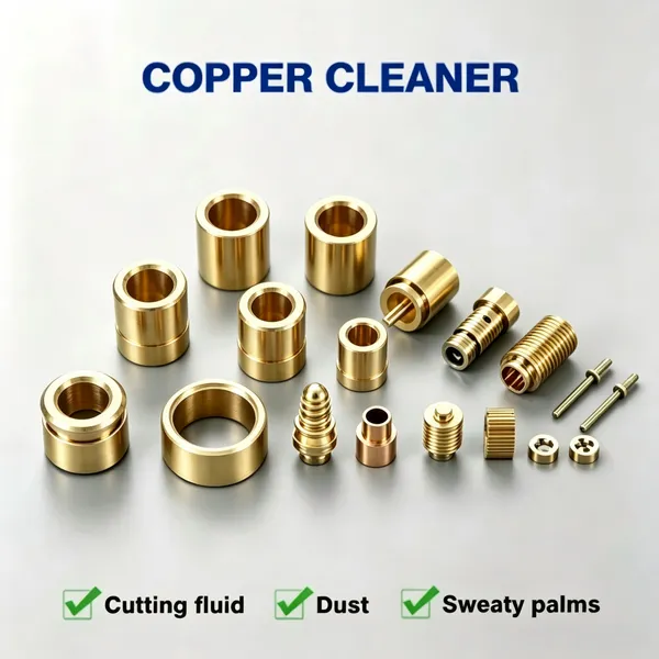 RSB‑107 Industrial Copper Cleaning Agent, Efficient Degreaser for Removing Oil, Stain and Contaminants on All Kinds of Copper Workpieces