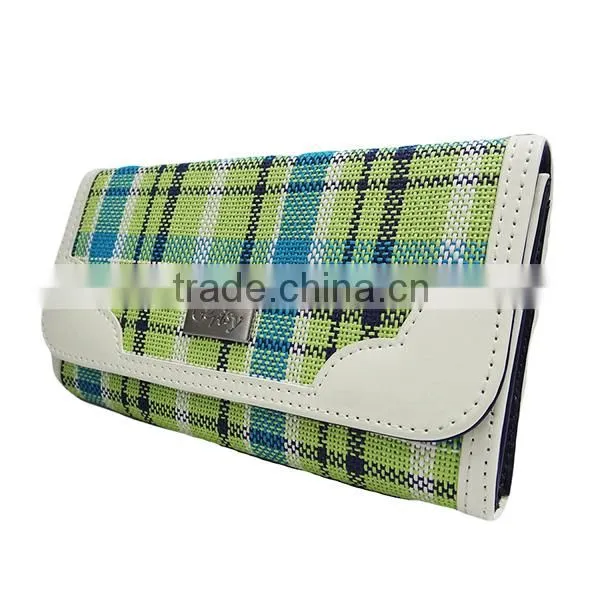 Beautiful Stylish Multiple Card Slots Knitting Paper Long Wallet photo-4