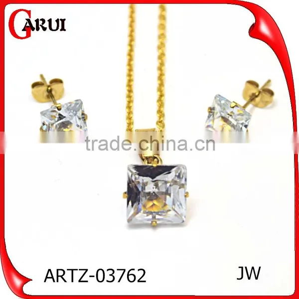Fashion Jewelry Charm 2016 Fashion Black Crystal Daily Wear Jewelry Set photo-5