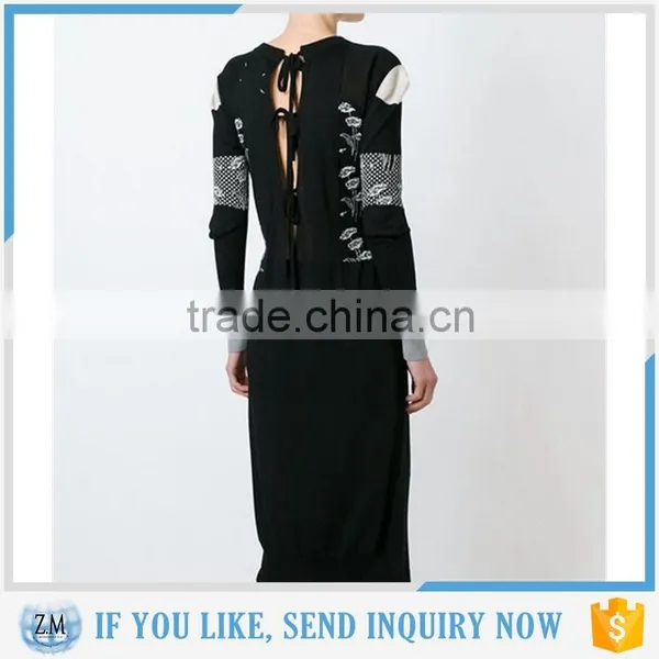 Patterned Computer Knitted Sweater With Factory Price photo-2