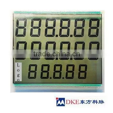 DKE0252A Fuel Dispenser TN LCD Display(6*2+5 Digitals)