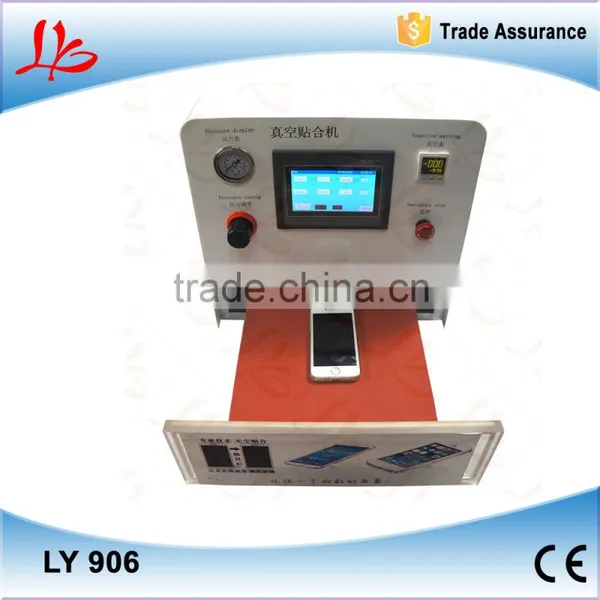 LY 906 Auto Touch Screen Vacuum Oca Lamination Machine for 15 Inch LCD Screens