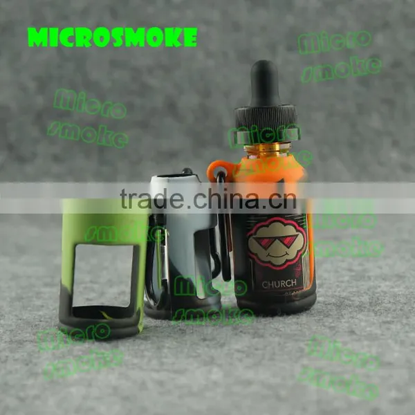 Custom Colored 30ml Glass/plastic Empty Dropper Bottle e Liquid e Liquid Display Silicone Case photo-2