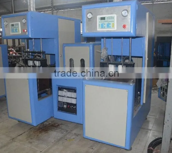 2 Liter Semi Automatic Stretch Bottle Blow Moulding Machine With Infared Heater photo-3