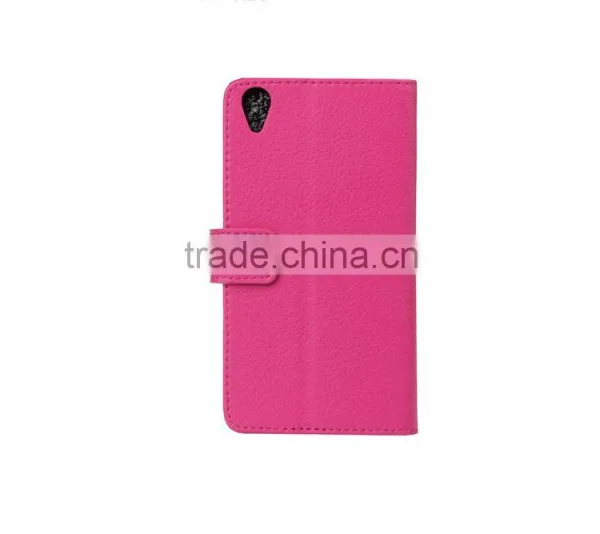 MMT Luxury Litchi Grain Photo Frame pu Leather Case for SONY X With Card Slot Wallet Holder Leather Protective Case for SONY X photo-4