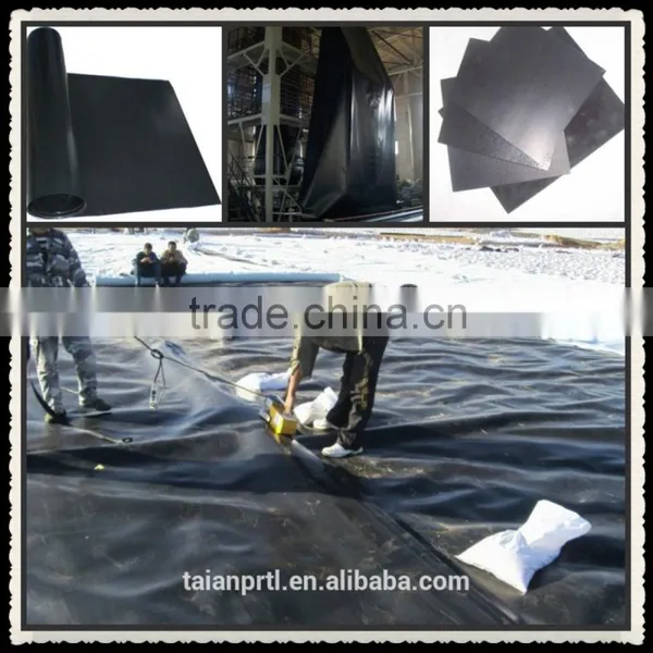 HDPE Black Geomembrane for Landfill 0.5mm/27Mpa Price photo-6