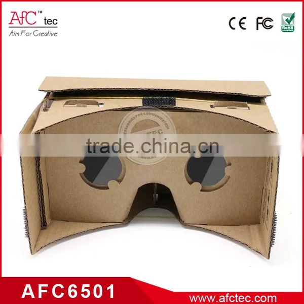 2016 New Products Google Cardboard the Best Virtual Reality Headset for Mobile Phone photo-6