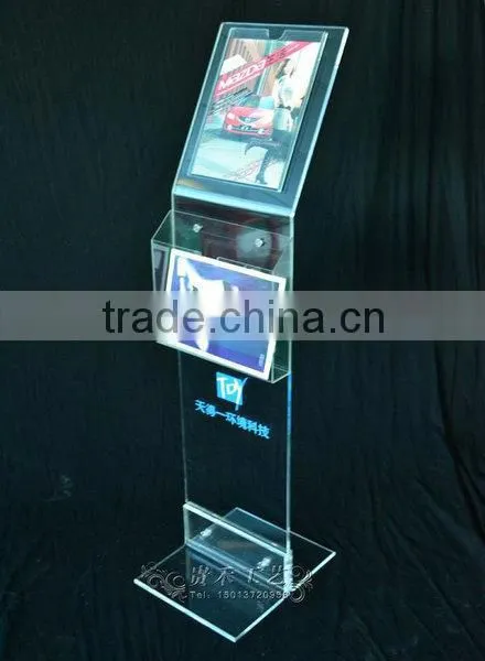 GH-M014 Magazine Rack, Brochure Holder Floor Stand for Magazines, Commercial Products photo-2