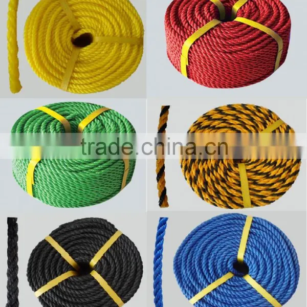 Polypropylene/polyethylene /nylon/ Polyester/3-strand Rope photo-2