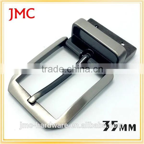 35mm Reversible Zinc Alloy Pin Belt Buckles photo-2