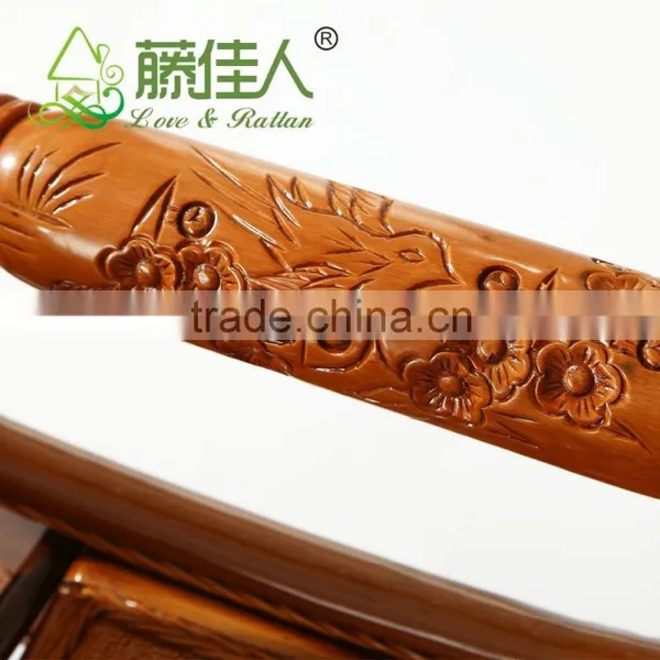 Durable Rattan Antique Rocking Chair photo-5