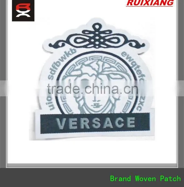 China Directly Factory Custom Woven Labels ,ultrasonic Cut Edge Woven Labels photo-4