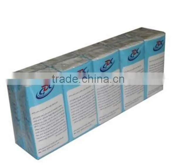 Pocket Facial Tissue Paper With Logo Printed Hankies Handkerchief photo-5
