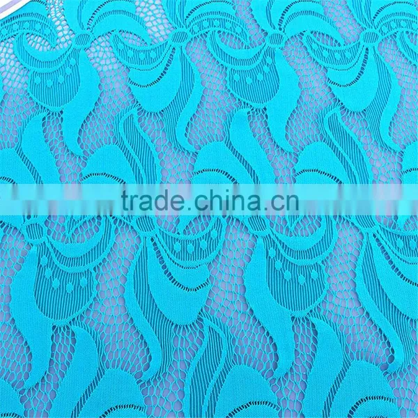 German Elastic Jacquard Guipure Lace Fabric photo-2